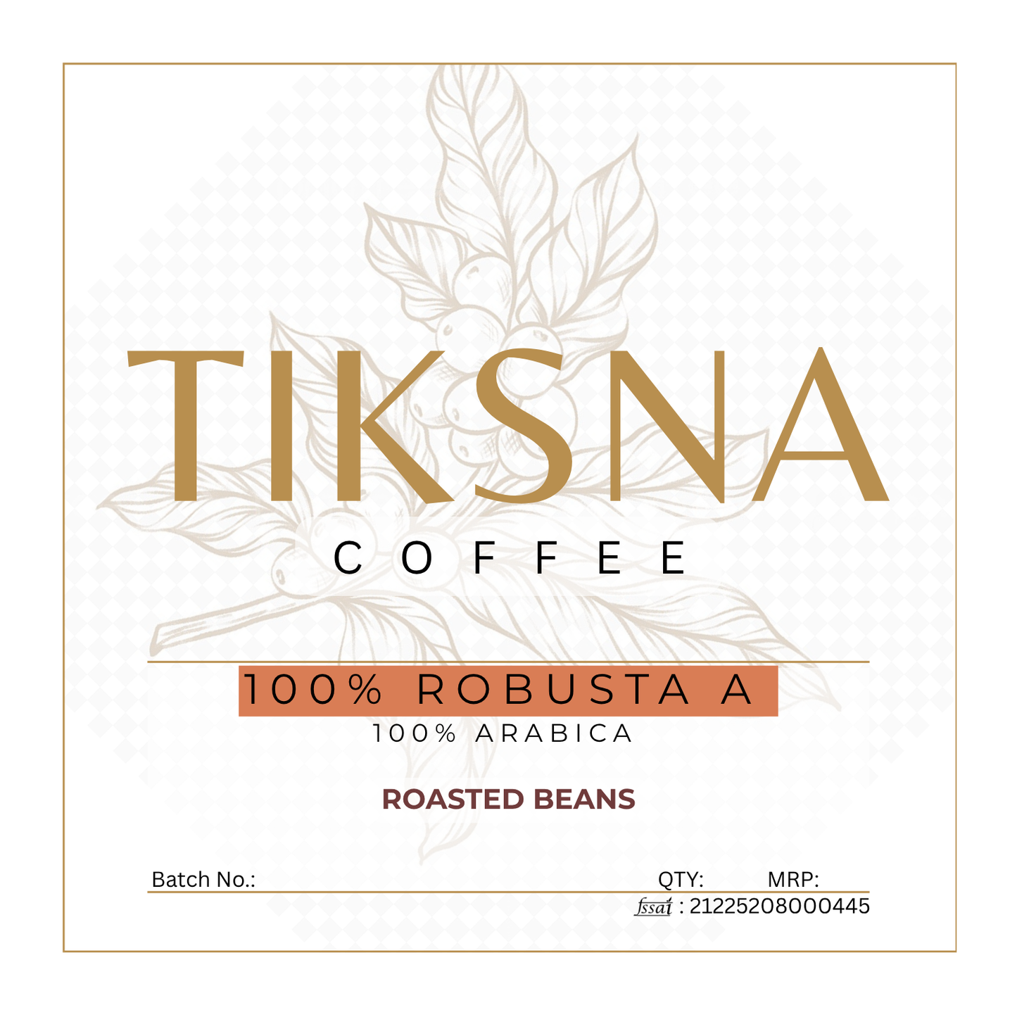 100% Robusta A