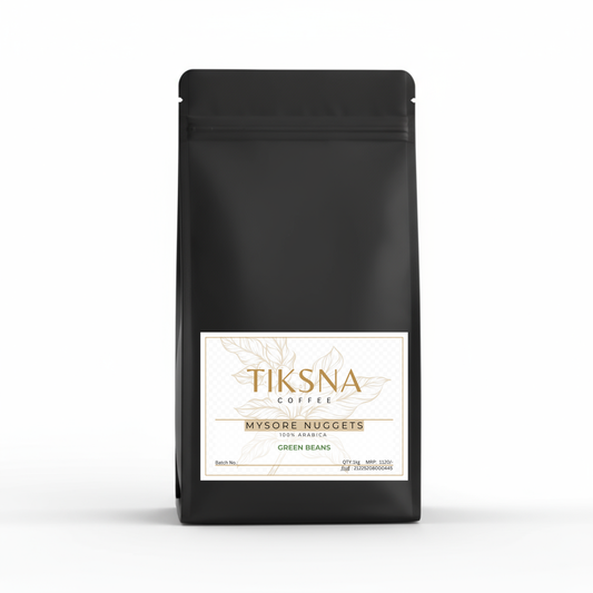 100% ARABICA AAA Mysore Nuggets Green Coffee Beans